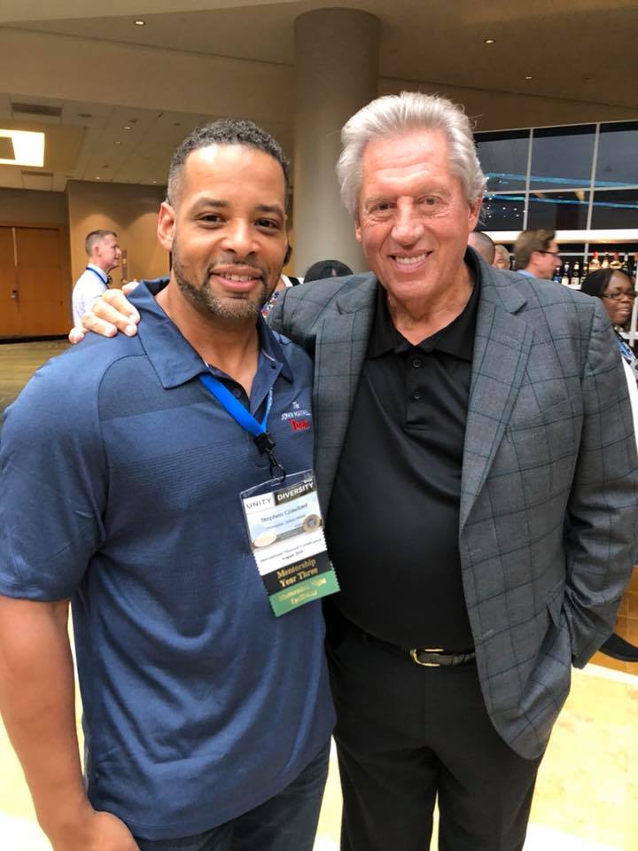 Dr. Stephen Crawford with John Maxwell